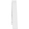 Ekena Millwork Pitch Carrillo Architectural Grade PVC Gable Pediment, 36"W x 7 1/2"H x 1"P (5/12) GPP036X008X100CRL - alternate 2